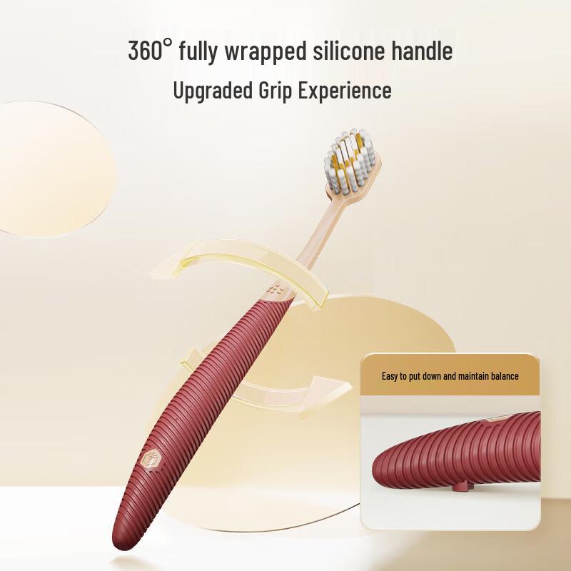 Jingdong Zhizao Pro Широкая головка Мягкая зубная щетка (4-Pack)