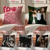 Модная наволочка с принтом F-Florence Road Band Girls Art, из льна, мягкий декор для дивана, домашней комнаты