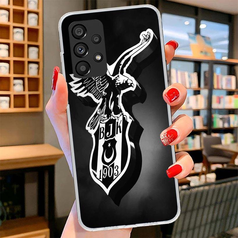 B-Besiktas B-BJK Phone Case For Samsung Galaxy A12 A22 A32 A52 A72 A02S Phone Case Note 20 Ultra 10 S10 Plus A51 A71 A50S A20S A