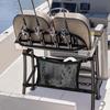 Boat Storage Bag Hanging Large Capacity Multifunctional Suspended Storage Bag Life Jacket Holder for Yachts Travel Kayak Boats