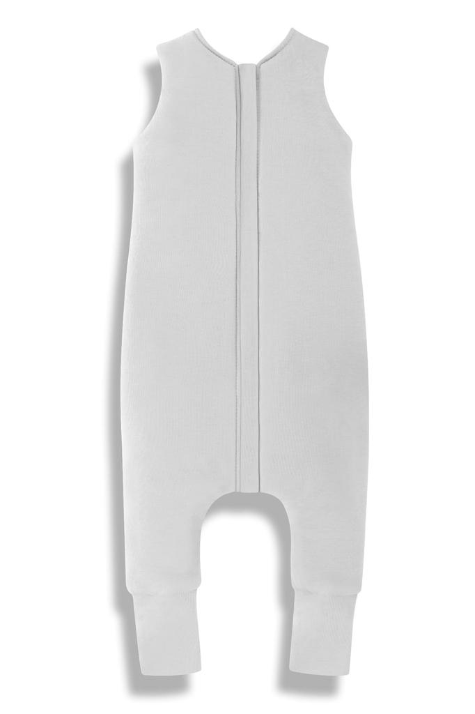 Легкий спальный мешок с ножками M (3-5 лет) серый