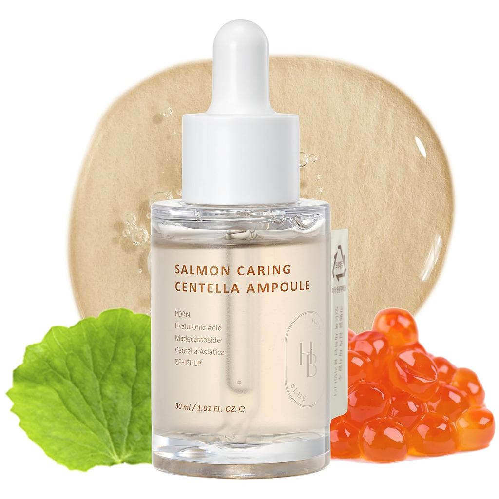 HEVEBLUE Salmon Caring Centella Ampoule 30 мл