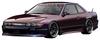 Ignition Model Scale VERTEX S13 Silvia Purple Metallic Finished Product IG3586 TK.Company 1/18