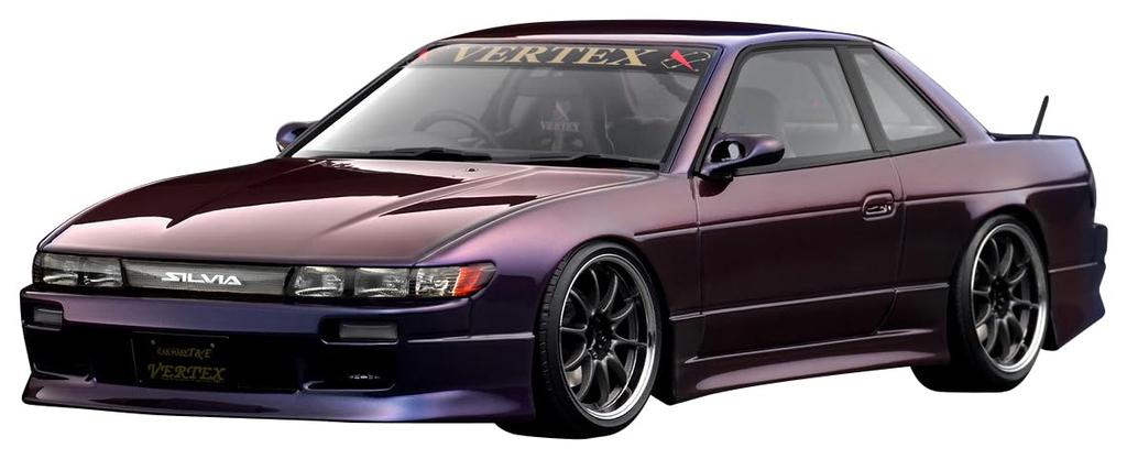 Ignition Model Scale VERTEX S13 Silvia Purple Metallic Finished Product IG3586 TK.Company 1/18