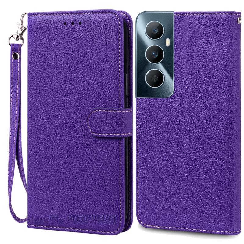 Для Realme C65 Чехол Кожаный Кошелек Книжка Чехол для Телефона Для Realme C65 4G Coque Fundas Для Oppo Realme C65 Чехол для Телефона