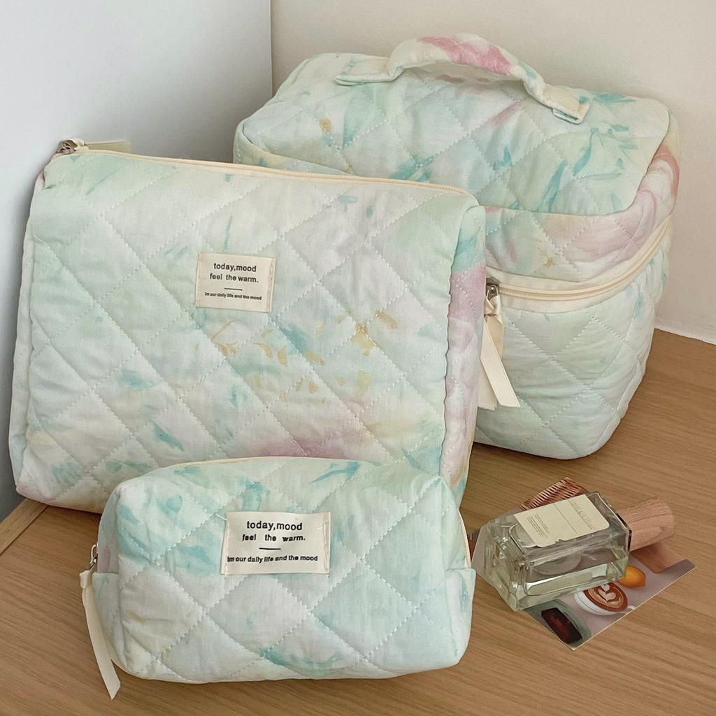 Large Capacity Colorful Women's Cosmetic Bag Fashion Portable Ladies Travel Storage Bags Simple Female Makeup Case Handbags