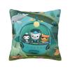 Индивидуальные чехлы на подушки для детей Disney Octonauts, аниме, милые мультяшные, мягкие, скандинавский декор для дома