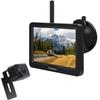 Tonowu TS8 Backup Camera Monitor Set, Wireless Backup Camera, 24 V, 5 Inch IPS