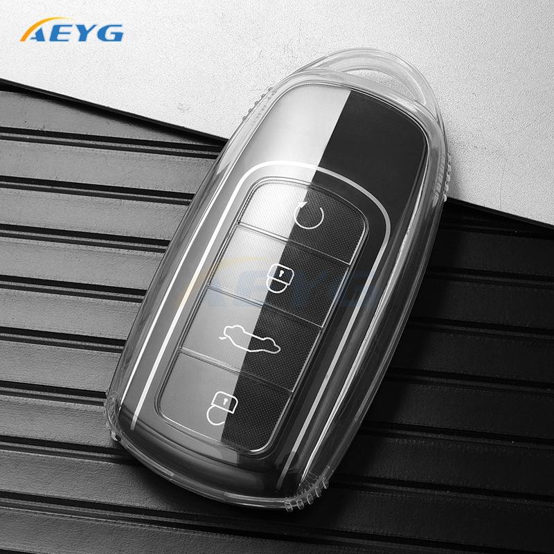 TPU Car Remote Key Case Cover Shell Fob For Chery Tiggo 8 Pro Tiggo 8plus New 5 Plus 7pro Max Omoda 5 C5 Modod Accessories