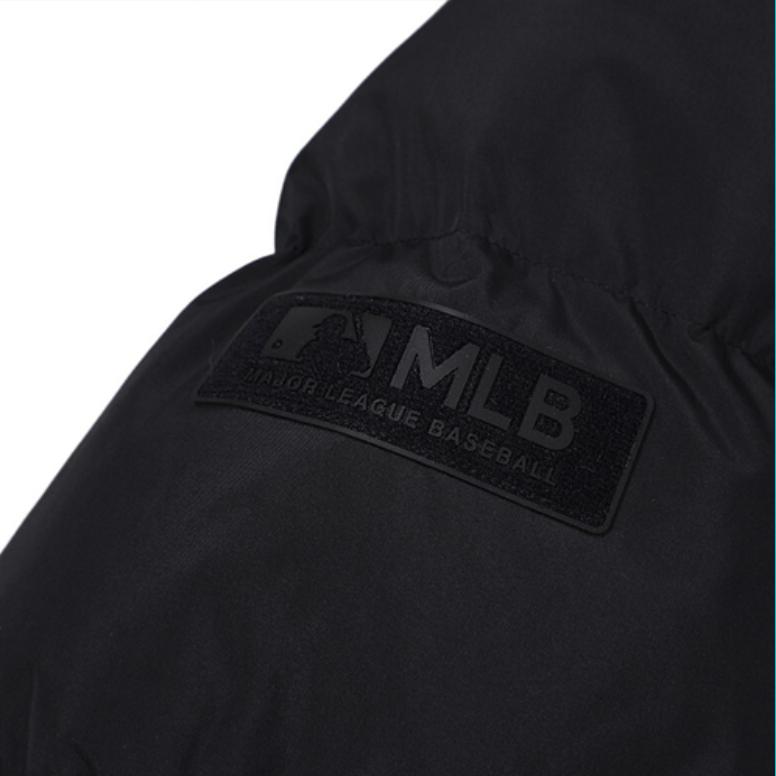 Новый пуховик MLB Зимний средней длины Унисекс Черный 3ADJB0516-50BKS