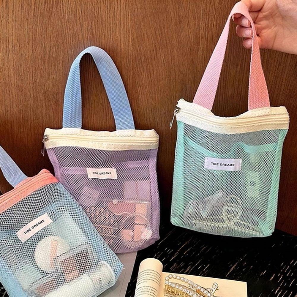 Large Capacity Handbags Transparent Makeup Bag Gifts Beach Bag