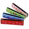 Children's Anime Wooden Harmonica Musical Instruments Toys Music Teaching Aids Montessori Early Education Puzzle Otoatone Action