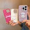 Cute Polka Dot Cat Puppy Suitable for IPhone15ProMax Apple 14/13/12 Mobile Phone Case Girl 16