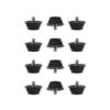 Carta Sport Rubber Football Studs (Pack of 12)
