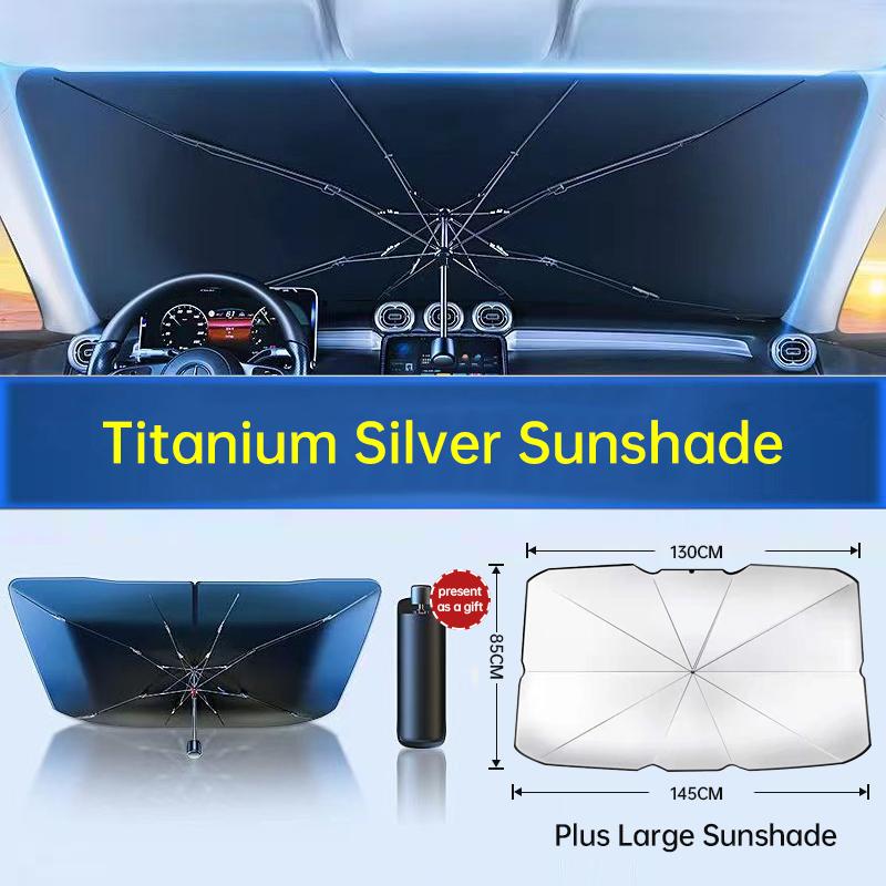 Car For Jaguar XE XF XK XKR XFL F-TYPE F-PACE T-PACE Car Windshield Sunshades Front Shading Umbrella