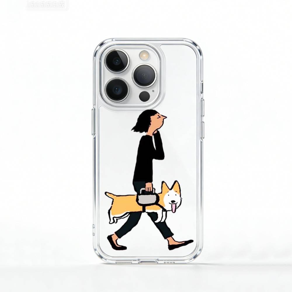Jean J-Jullien M-Minimalist Art Phone Case For iPhone 17 16 15 14 13 12 11 Mini Pro Max Plus Transparent Cover