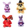 Fnaf Пять Ночей у Фредди Друзья Плюшевая Игрушка Мягкий Подарок 18/25см Желтый Коричневый Фиолетовый Синий Красный Белый