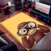 Curious George Polyester Carpet, Soft Indoor Mat for Office Chair, Living Room, Computer Desk - Decorative Home Office Rug Design