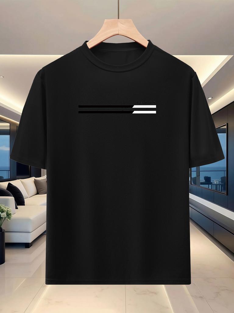 Unisexs Summer Roundneck Shortsleeved Tshirt Lightweight And Breathable Fabric Suitable For Sports And Casual Wear
