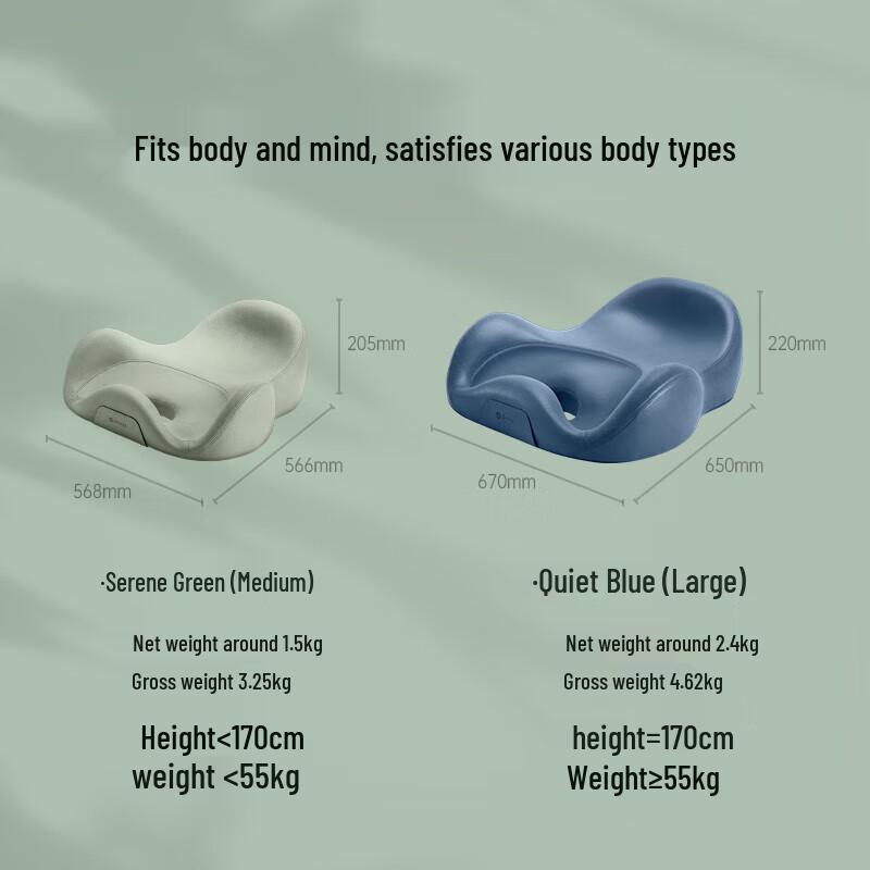 LERAVAN Meditation and Massage Cushion