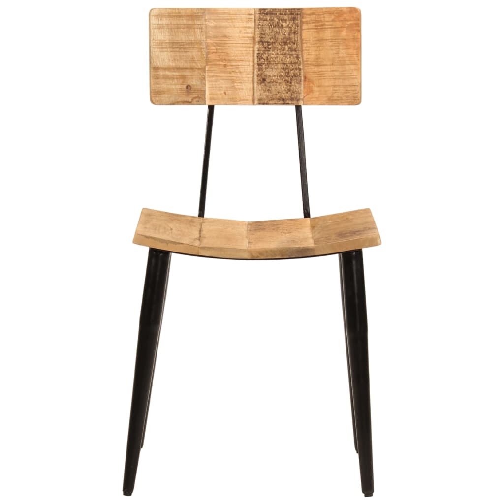 Dining Chairs 2 pcs 44 x 40 x 80 cm Solid Mango Wood