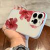 Pink Flowers Phone Case For IPhone 17 Air 16 Pro Max 15 14 13 12 11 Case For IPhone 15 14 13 12 11 Plus 17 16 Case Cover Funda