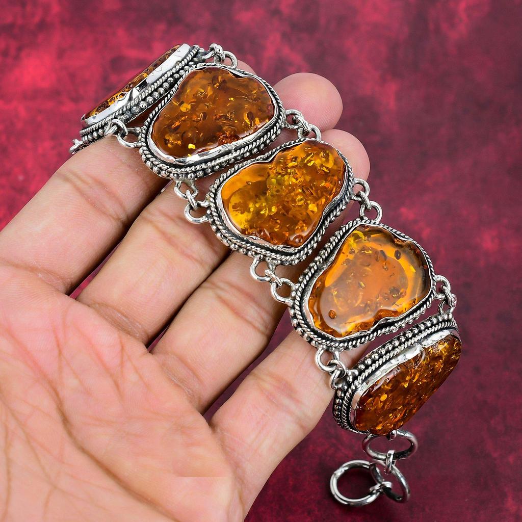 Балтийский янтарь, драгоценный камень, стерлинговое серебро 925 пробы, браслет и комплект ювелирных изделий из ожерелья, регулируемая цепочка ручной работы для женщин