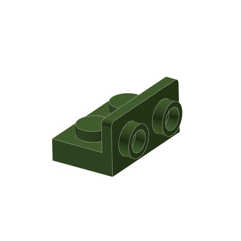 100 г/186 шт. 99780 Кронштейн 1x2 - 1x2 Перевернутый блок Moc Цвет Совместимый с Brick DIY Детская игрушка-конструктор