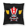 Наволочка для подушки Goldrake Ufo Robot Grendizer Мягкая полиэстеровая наволочка для подушки Декорации Наволочка для подушки Домашняя Квадратная 40*40 см