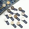 5pcs Pant Waistband Expander Free Sewing Buttons Metal Extended Buckles Jeans Waist Button