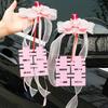 Complete Wedding Car Decoration Set: Pull Flowers & Ribbons