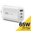 Essager Зарядное устройство GaN 65 Вт USB C Quick Charge 4.0 3.0 QC4.0 QC PD3.0 PD USB-C Type C Быстрое зарядное устройство USB для iPhone 14 13 Pro MacBook