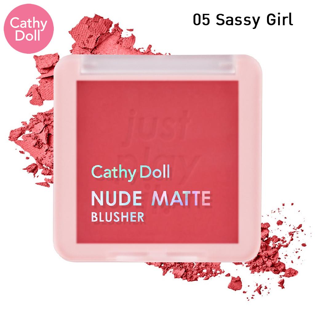 Karmart CATHY DOLL NUDE MATTE BLUSHER 6 г - Тайский косметический макияж