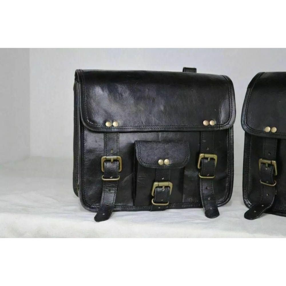 Мотоциклетные седельные сумки, 2 боковые сумки, кожаные сумки, кофры, седло, 2 сумки, новинка