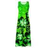 Women's Casual Comfort St. Patrick's Day Printed Sleeveless Pocket Dress
