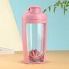 Creative Double-Layer Shaker Cup: Large Capacity Outdoor Fitness Water Bottle for Protein Mixes
