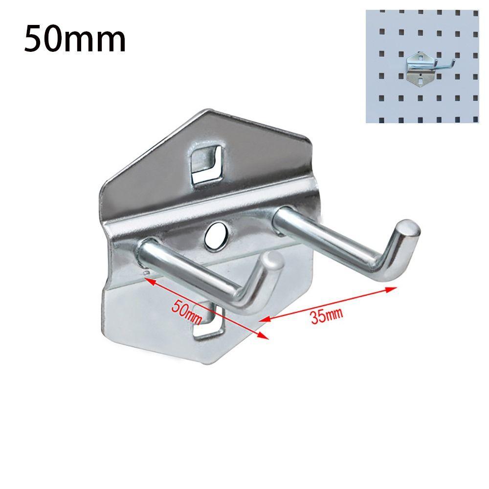 1 шт. Инструментная фурнитура Крюк для перфорированной доски Молоток/Плоскогубцы Крюк для перфорированной доски Наклонная вешалка для магазина Хорошая полка