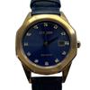 Б/у Рабочее item CITIZEN Eco Drive Солнечные часы Темно-синие Золотые Нержавеющая сталь EW2583-05L Изысканная Роскошь Элегантные Стильные Элегантные Практичные Популярные