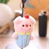 Bunny Cartoon Fruit Plush Animal Pendant Doll For Kids Gift And Decoration Bag