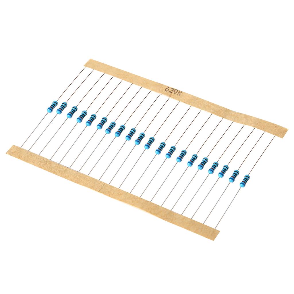 2600 Pcs High Accuracy Insulation Heatresisting Anticorrosion Assorted Resistors for DIY Projects