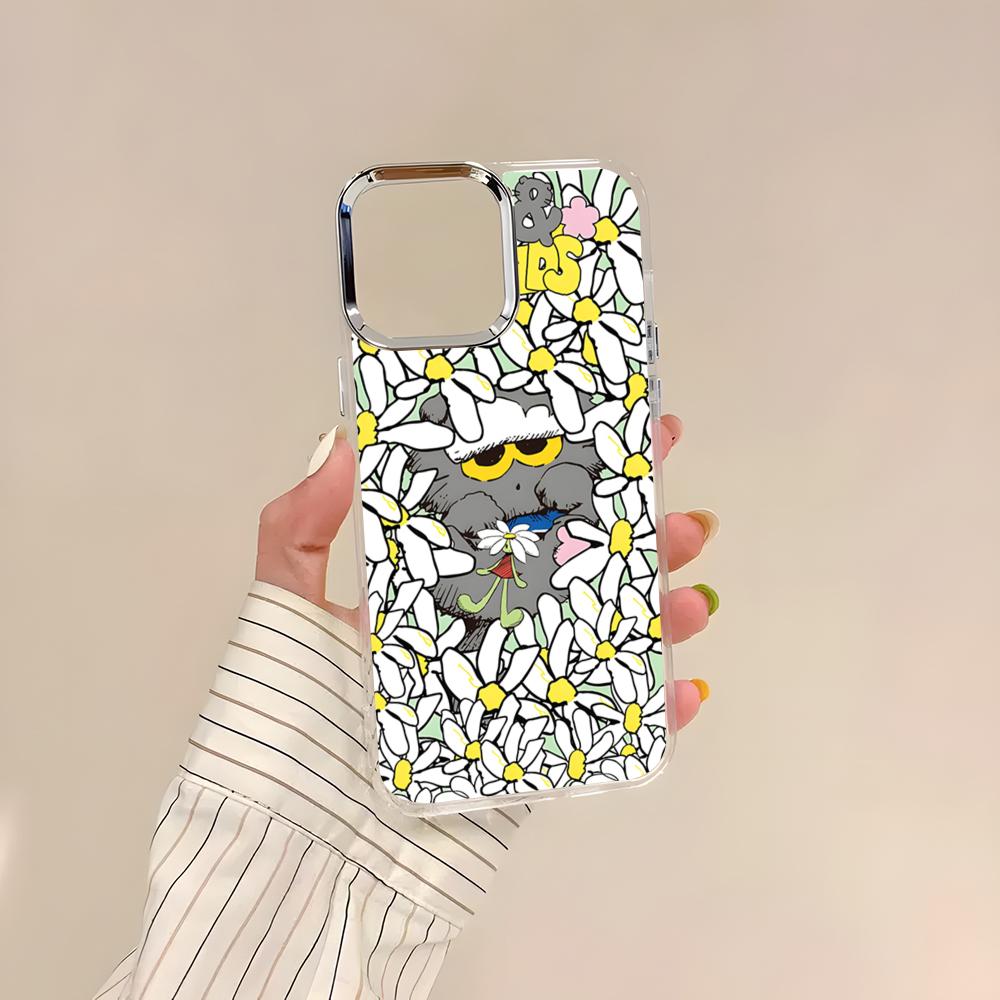Мультяшный чехол для телефона Z-ZOFriends для iPhone 17 Air 16 15 14 13 12 11 Pro Pro Max Plus Прозрачный мягкий чехол