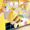 Bee Jinnew Capybara Plush Keyring With Vibrating Wings Bee Themed Doll Gift For