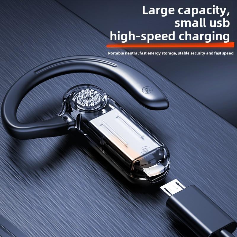 Беспроводная Bluetooth-гарнитура с подвесным ушным вкладышем Спортивная деловая голосовая связь Ответ Монофоническая концепция Костная проводимость