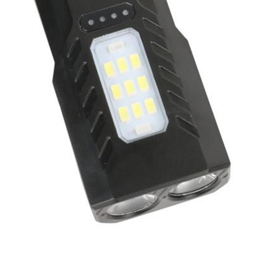 Bike Headlight High Brightness Waterproof Rechargeable Compact Size Multiple Lighting Modes USB Charging Bicycle Front Headlight Bicycle Light