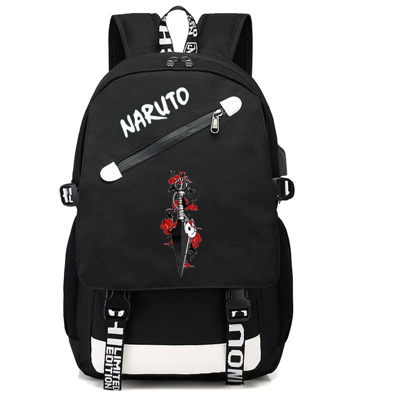 Рюкзак «Наруто» в стиле аниме, холст, сумка для книг, сумка для книг для мальчиков и девочек-подростков, сумка для книг в школу, детские подарки для мужчин и женщин, дорожная сумка для отдыха, рюкзак