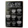 Plaque Metal Signs Drink Coffee Wall Decoration Vintage Art Posters Iron Painting for Man Cave Home Cafe Garden Club Bar