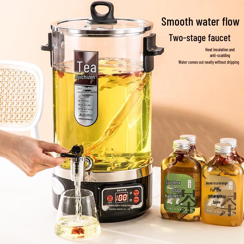 Vnash Commercial Automatic Electric Tea Brewer & Water Heater