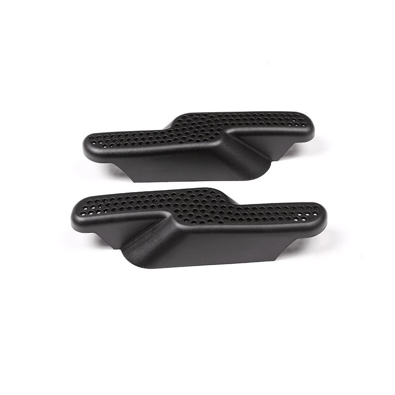 2 шт./компл., черное сиденье, вентиляционная крышка для заднего сиденья, защита от пыли, крышка, подходит для BMW Series 1 2 F40 F45 F46