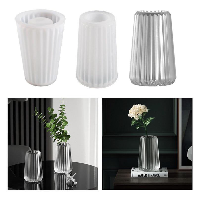 Маковая 3D-форма для вазы и подставки для ручек из эпоксидной смолы, силиконовая