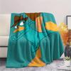 Phineas and Ferb2 Flannel Blanket, High quality Comfortable for All Seasons, Home Decor, Warmth and Comfort